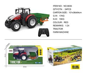 Tracteur <span class=keywords><strong>jouet</strong></span> télécommandé, <span class=keywords><strong>moissonneuse</strong></span>-<span class=keywords><strong>batteuse</strong></span> <span class=keywords><strong>jouet</strong></span>, tracteur RC, machine agricole <span class=keywords><strong>jouet</strong></span>, rouge - Product Image 4