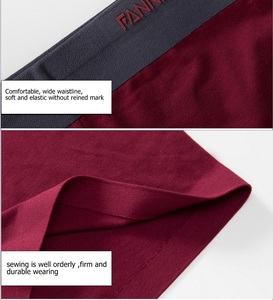 Logo personnalisé Sous-vêtements Boxers Slips Hommes Micro Modal Designers Sous-Vêtements Hommes <span class=keywords><strong>Boxer</strong></span> - Product Image 3