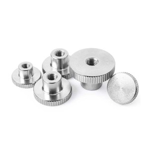 DIN466 304 Stainless Steel Knurled Thumb Nuts Through Blind Holes Step Nut With Collar M2 M2.5 - Product Image 6