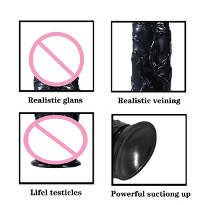 Jiuxi Dildo réaliste grand, épais et long pour femmes, jouets sexuels pour adultes, Dildo réaliste Jiuxi 23cm - Product Image 3
