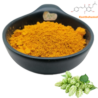 Xanthohumol naturel de haute qualité 1% 15% 95% 98% Pureté Extrait de fleur de chouhier Poudre d'extrait de chouhier 10:1 Isoxanthohumol pur 98% 1kg