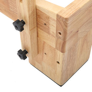 Lit de <span class=keywords><strong>yoga</strong></span> durable et de haute qualité avec logo personnalisé en bois de chêne Pilates Reformer Machine Reformer pour usage domestique - Product Image 3