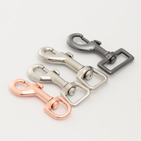 Mousqueton pivotant de 20mm en alliage de zinc de haute qualité déclencheur fort de sécurité pour collier de chien
