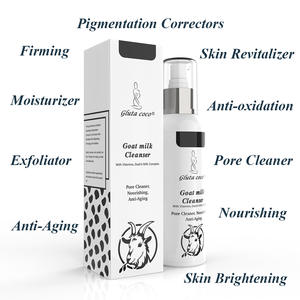 Label privé Glutacoco Skincare raffermissant éclaircissant pour le <span class=keywords><strong>visage</strong></span> hydratant nourrissant beauté <span class=keywords><strong>lait</strong></span> <span class=keywords><strong>de</strong></span> chèvre nettoyant - Product Image 3