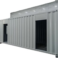 Station de refroidissement intégrée préfabriquée DYF Plug & Play avec composants PLC, groupe de refroidissement basse consommation et tuyauterie isolée pour entrepôt