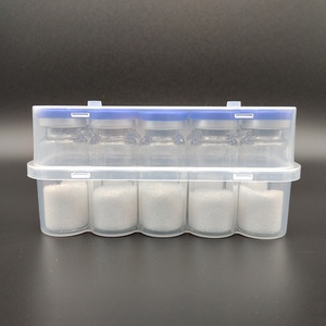 Contenedor de Plástico de Grado Médico para 10 Viales de 10 ml, Solución de Almacenamiento Esterilizable para Institutos de Investigación y Centros de Pruebas - Product Image 3