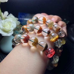 Natural al por mayor de cuatro estaciones de la paz fantasma pulsera de perlas de cristal de colores fantasma pulsera accesorio de la joyería - Product Image 3
