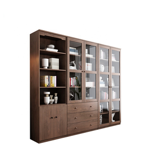 Armario <span class=keywords><strong>de</strong></span> estudio moderno, mueble <span class=keywords><strong>de</strong></span> Combinación libre, estantería <span class=keywords><strong>de</strong></span> casa, librería <span class=keywords><strong>de</strong></span> madera - Product Image 6