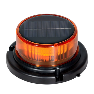 Luz de Advertencia de Emergencia LED <span class=keywords><strong>Solar</strong></span> para Techo, Luz Intermitente de Seguridad, Portátil, Carga USB, Ventosa, Iluminación <span class=keywords><strong>Exterior</strong></span> para Autos - Product Image 1