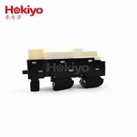 HOKIYO 84820-B2010 Saklar Jendela Daya Master Sisi Pengemudi Mobil 12+4 Pin Pengganti Langsung untuk Toyota Avanza Daihatsu Move RHD
