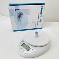 Brood Bakken Elektronische Weegschaal Meisje Lieverd Schattige Ventilator Elektronische Gram Weegschaal Huis Keuken Fruitschaal Met Led Display