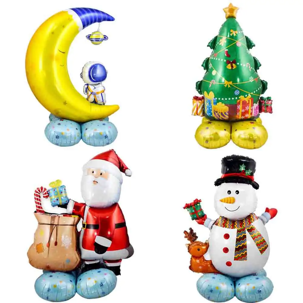 Large Blow Up Inflatable Christmas Tree Santa Yard Decorations Xmas Outdoor Inflated Snowman Inflate Astronaut Balloon Party Toy