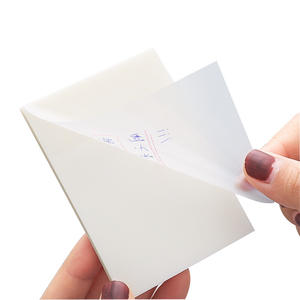 Bloc de Notas Adhesivas Transparentes Blancas para Escribir y Marcar, con Logotipo Personalizado - Product Image 3