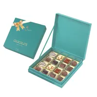 Boîte d'emballage de chocolat de luxe personnalisée, coffret cadeau de barre de chocolat de luxe 2022