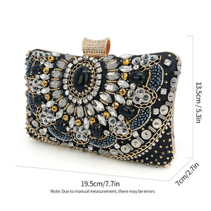 New Unique Sequin Crystal <b>Clutch</b> Bag Luxury <b>Wedding</b> Party Rhinestone <b>Clutch</b> Bags High Quality Evening Handbags - Product Image 6