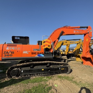 Excavatrice sur chenilles Hitachi d'occasion de haute qualité pour la construction, équipement essentiel incluant moteur, pompe, boîte de vitesses, engrenages et roulements - Product Image 2