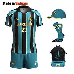Traje de equipo de fútbol clásico de calle personalizado, diseño de sublimación, camiseta de fútbol deportiva de entrenamiento de Club transpirable - Product Image 1