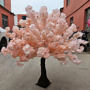 Sıcak Fırsat 1.5m Pembe Beyaz Yapay Çiçek Ağacı Çevre Dostu Kiraz Çiçeği Ağacı Düğün Yeni Yıl İçin - Product Image 3