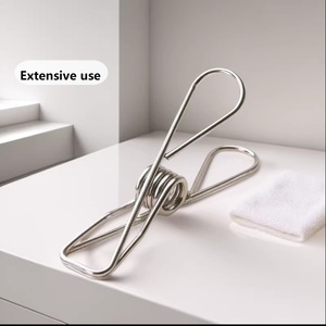 1 vendita prezzo di fabbrica argento metallo 304 acciaio inossidabile piolo e acciaio inox molletta molletta e molletta - Product Image 1