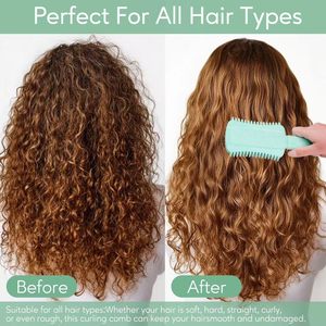 Cepillo para Cabello Rizado de Bajo Precio para Definir y Dar Volumen, Cepillo para Definir Rizos, para Dar Forma y Peinar los Rizos de las Mujeres - Product Image 6