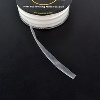 Bande en PVA pour la pêche, accessoire pour bouillettes, carpe, taille de 10mm X 20m, bande Boilie, 1 pièce