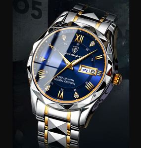 Nouvelle Montre Homme de Luxe 615, Montre-Bracelet de Marque Supérieure pour Homme, Étanche, Lumineuse, Date et Jour, Mouvement Quartz - Product Image 6