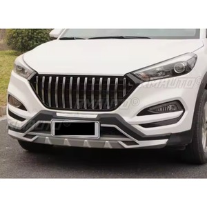 Parrilla Delantera para Coche, Rejilla de Parachoques Delantero, Pieza Exterior para HYUNDAI TUCSON 2015-2018, Accesorios para Coche - Product Image 4