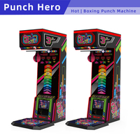 Machine de boxe à monnayeur pour enfants, testeur de force, jeu d'arcade de sport de rue, entraînement sûr et doux, prix d'usine