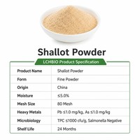 Poudre d'extrait d'ail rouge en vrac LCHBIO, qualité cosmétique, 80 mesh, granulométrie fine, séchée par pulvérisation, facile à dissoudre, pour assaisonnement et soupes