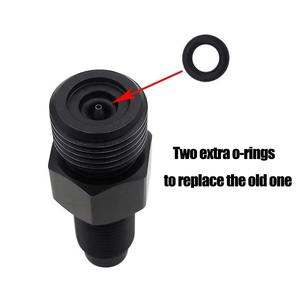 อะแดปเตอร์เปลี่ยนตลับ CO2 ขนาด 12 กรัม แบบเปลี่ยนเร็ว พร้อมเกลียวสำหรับแคปซูล 88 กรัม สำหรับปืนลม PCP Umarex <span class=keywords><strong>SIG</strong></span> SAUER MPX/<span class=keywords><strong>MCX</strong></span> สำหรับอุปกรณ์เพ้นท์บอล - Product Image 3