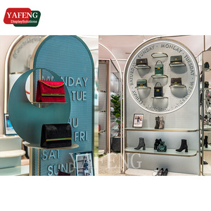 Hiện đại có thể tháo rời Thời Trang Phụ Nữ Túi Xách đứng hiển thị Giày Túi Xách cửa hàng đồ nội thất tuyệt vời cho <span class=keywords><strong>Showcase</strong></span> cho trang trí - Product Image 3