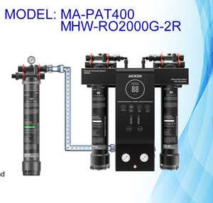 Sistema di Filtrazione dell'Acqua a Osmosi Inversa AICKSN da Parete, Elettrico, 2000G, a 3 Stadi, Purificatore d'Acqua - Product Image 3