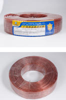 Câble à fibres optiques transparent haute fidélité Xunfa, personnalisé, en cuivre sans oxygène RVH G652D, câble audio pour haut-parleur
