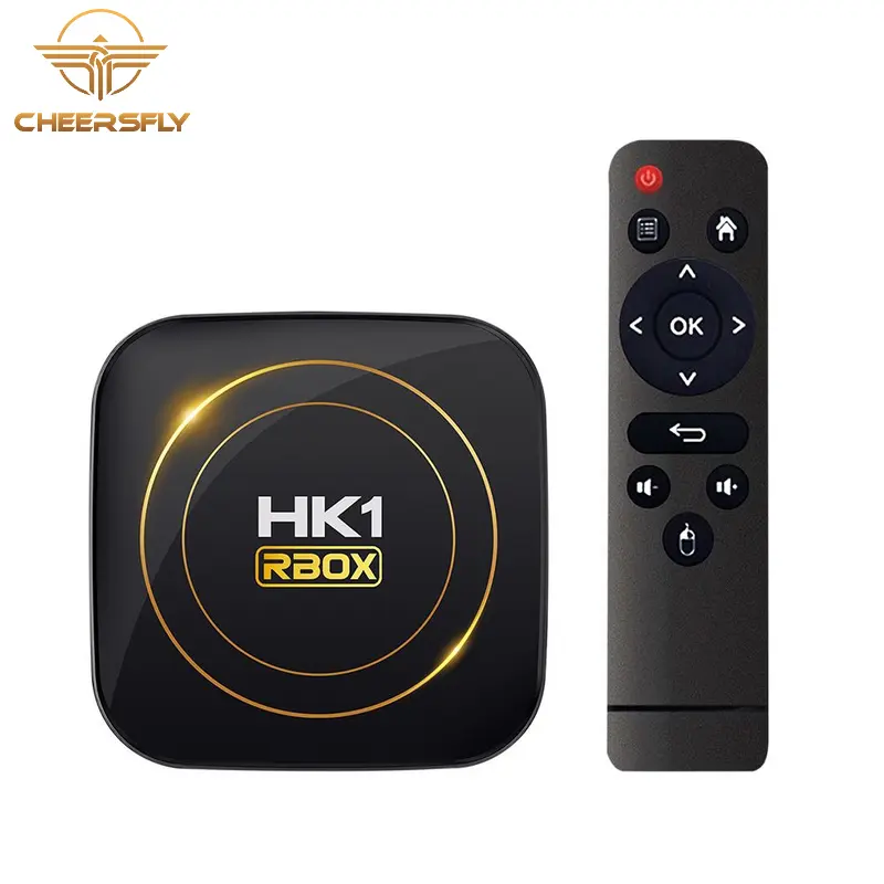 2023 nuovo HK1 Rbox H8S Android 12 TV Box Allwinner H618 2G 4G RAM 16G 32G 64G ROM 5G Dual WiFi 4K Quad Core Set Top Box HK1RBOX