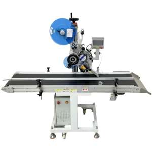 Machine d'étiquetage entièrement automatique pour boîtes plates, conteneurs en plastique, boîtes express et cassettes sur ligne d'assemblage - Product Image 6