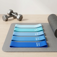 Juego de Bandas de Resistencia para Ejercicio, Bandas de Resistencia con Logotipo Personalizado, Bandas de Ejercicio de Látex para Gimnasio OEM