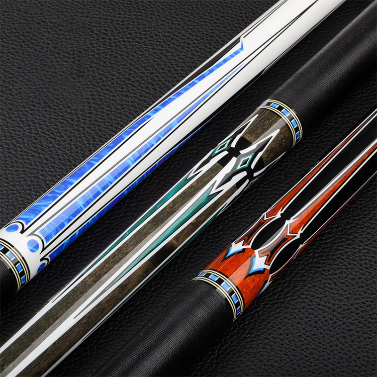 Queue De Billard Lourde En Bois D'érable Canadien 652 G – Pointe Cristal 14 Mm, 3 Pièces, Pour Sauts Et Cassés | Billard Professionnel, Jeu