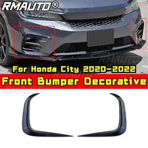 Kit de carrocería con tira decorativa para parachoques delantero y protección de maletero ABS para Honda City 2020-2022, accesorios para automóvil - Product Image 1