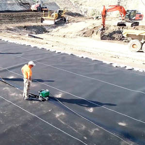 Milieubeschermingstechniek Van Residuen Vijver Bodembekleding Geomembraan Voor Anti-Kwel En Waterdicht Geomembraan - Product Image 2