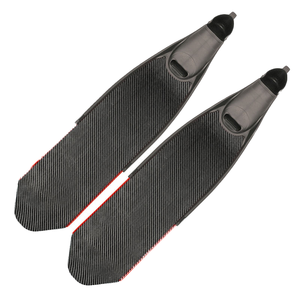 Aletas de Natación de Fibra de Carbono de Calidad Profesional, Hoja Larga, Llaves de Buceo Libre para Buceo Libre - Product Image 3