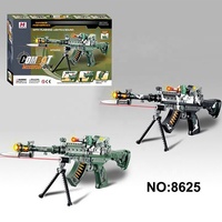 Jouet amusant pour enfants, pistolet électrique de simulation, jouet pistolet à pop avec lumière colorée et son de combat, jeu en plein air, jouets pour enfants