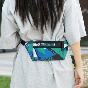 Women's Chest Bag Multiple Pockets Zipper Closure Water Resistant Outdoor Sports Phone Bag Fashionable Crossbody Waist Pack - Product Image 3