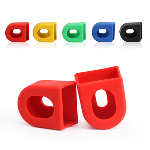 RIDERACE-Protecteur de pédalier en silicone pour vélo de <span class=keywords><strong>route</strong></span>, accessoires de cyclisme résistants à l'usure, 2 pièces - Product Image 4