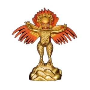 Dapeng 황금 날개 새 동상 수제 금 새 조각 장식 주조 기술 마스코트 - Product Image 3