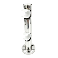 Supports de tringle à rideau en fer en gros, simples ou doubles, durables, électroplaqués et thermolaqués, directement de l'usine, plusieurs tailles disponibles