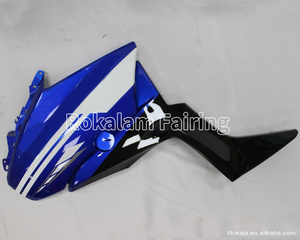 Carene per Yamaha XMAX300 2017 2018 2019 2020 2021 2022 XMAX 300, Parti Carrozzeria <span class=keywords><strong>Moto</strong></span>, Kit Carene <span class=keywords><strong>Aftermarket</strong></span> Blu e Nero - Product Image 6