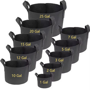 सबसे लोकप्रिय 1/2/3/5/7/10 गैलन कृषि संयंत्र बढ़ते बैग के साथ-साथ टमाटर बढ़ते बैग ग्रीनहाउस सिलाई लेबल ब्लूबेरी बैग ग्रीनहाउस सिलाई लेबल ब्लूबेरी बैग - Product Image 1