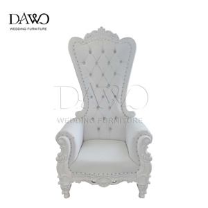 Foshan Marke <span class=keywords><strong>Dawo</strong></span> Möbel Royal Luxus minimalist ischen weißen Hochzeits sofa - Product Image 1
