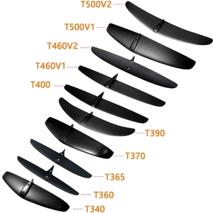 Ultra Lightweight Carbon Fiber Hydrofoil Fittings Customizable <b>Surfing</b> Accessories With Variety Sizes for Rear Wing & Front JFS - Product Image 4