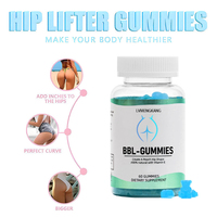 OEM/ODM Gummies de Palmetto de Scie à Formule Naturelle pour Femmes Soutient l'Amélioration des Hanches et Favorise la Courbe Parfaite des Gommes BBL